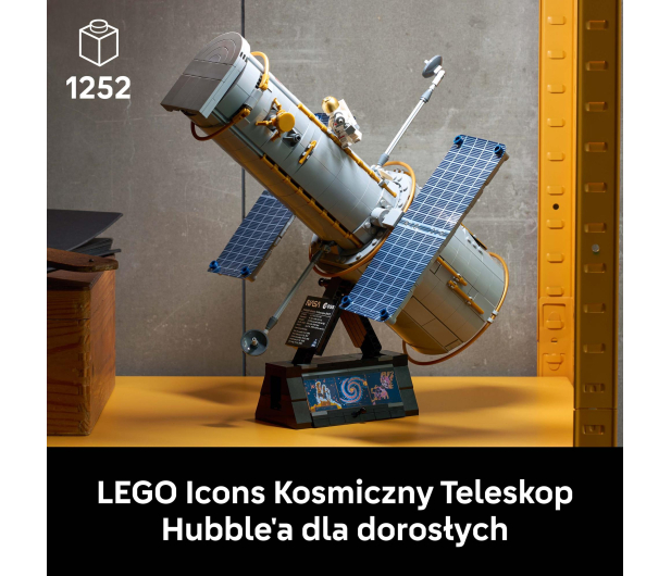 LEGO ICONS 11382 Kosmiczny Teleskop Hubble’a - 1547386 - zdjęcie 4